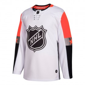 2018 NHL All-Star Pacific Division Blank Adidas Wit Authentic Shirt - Mannen